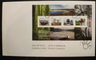 !! ZWIERZĘTA - KANADA 2012 - KOPERTA FDC - STAN BDB !