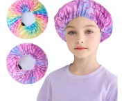 JA849 Zestaw 2 czepków do spania dla dzieci z motywem syrenki