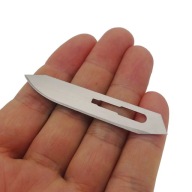Skalpel - wymienne ostrza 7cm 5szt Długie #60