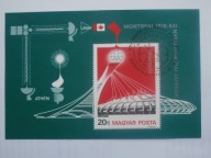 Węgry - Olimpiada Montreal - Mi. bl.119 kasowany