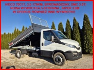 Iveco 70C17 50C17 3.0 Wywrotka 3-str, Kiper 3.8m, Dmc 3.5t, Sprowadzony