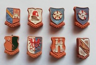 Whw, pomoc zimowa, winterhilfswerk, Gau Baden - Elsass, herby miast