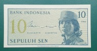 Banknot 10 Sen 1964 UNC, Indonezja