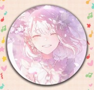 PRZYPINKI BADZIKI BUTTONY ZNACZKI 44 mm – na każdy gust! ANIME GIRL