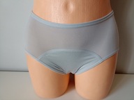 Śliczna bielizna majtki chłonne 36-38 szare