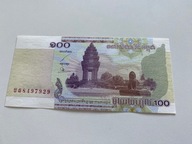 Kambodża - 100 riali - UNC