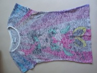 DISNEY koszulka t-shirt Myszka Minnie Mickey prześwity jak desigual 36 38