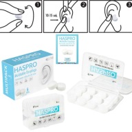 ZATYCZKI STOPERY FORMOWALNE WIELORAZOWE DO USZU DO SPANIA PŁYWANIA 6 PAR