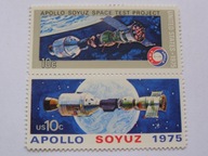 USA - stacja kosmiczna Sojuz-Apollo - Mi. 1179-80 ** para