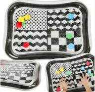 MATA WODNA DMUCHANA DLA DZIECI CZARNO-BIAŁA DLA NIEMOWLĄT