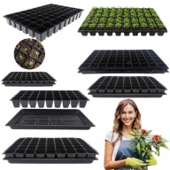 DONICZKA PRODUKCYJNA DO ROZSADY WIELODONICZKA TACA 60 KOM DO WYSIEWU NASION