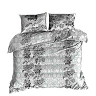 Pościel kora lux 220x240 + 2x50x60 + 4x40x40 guzik K 298 Joker szary