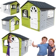 DOMEK OGRODOWY DLA DZIECI PALPLAY DUŻY Z OTWIERANYMI OKIENNICAMI 140x111CM