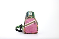 Mały plecak na jedno ramię Himalayan z naturalnego włókna konopnego WM05