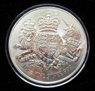 HERB WIELKIEJ BRYTANI AG 999. 10 uncji srebra 2022r Królewskie Herby