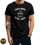 KOSZULKA MĘSKA STARY PIERNIK TO TEŻ CIACHO CZARNA XL