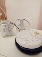 Kubki do kawy, herbaty i pojemnik na słodycze ArtihoveDelfts