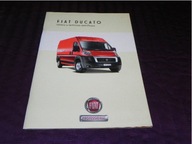 Fiat Ducato cała gama 2008 prospekt folder katalog broszura