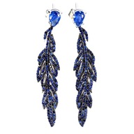 SZAFIRY NIEBIESKIE KOLCZYKI