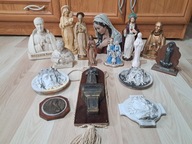 STARE FIGURY ŚWIĘTYCH DUŻY ZESTAW