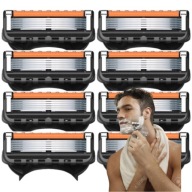 WKŁADY ZAMIENNIKI DO GILLETTE FUSION 5 PROGLIDE 8 SZT NOŻYKI OSTRZA