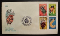 !!! KOPERTA FDC TURCJA OWADY - PIĘKNE - STAN BARDZ DOBRY !!