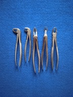 Kleszcze ekstrakcyjne - zestaw 5 szt