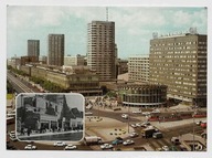 Warszawa Domy Towarowe CENTRUM Bank PKO 1979r. Star Żuk Nysa VW Garbus 618B