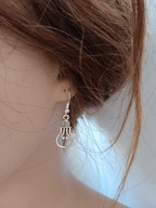 Kolczyki żarówki śmieszne