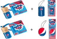ZESTAW PEPSI AROMA CAR WOOD butelka zawieszka do auta PEPSI / COLA
