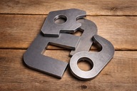 Zawias dolnego otwierania burty – WYSYP DOLNY | na rurkę lub pręt fi 25mm