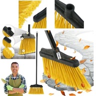 SZCZOTKA RĘCZNA GOSPODARCZA MIOTŁA ZAMIATACZ KIJ DO ZAMIATANIA ULICÓWKA