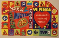 VI FINAŁ WOŚP WIELKA ORKIESTRA ŚWIĄTECZNEJ POMOCY 1998 ROK - KARTA 50
