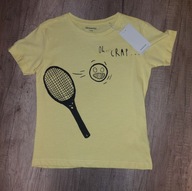 Żółty t-shirt Reserved rozmiar 116 nowy z metką 100% bawełna