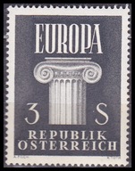 AUSTRIA - seria czysta ** z 1960 roku. X 5.