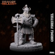 Ghrimli - HotB - figurka RPG DnD D&D - druk 3D 14K