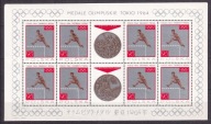 1965 Medale Polaków Olimpiada Tokio Fi 1476 ** arkusik