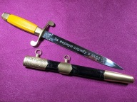 Kordzik CCCP Zik 1952 NKWD Rosyjski Rosja Sztylet Sygnowany Motto Nkwd