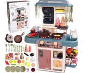 Kuchnia dziecięca zabawka | Dźwięki, światła, woda + 42 akcesoria prezent