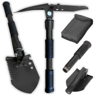 SAPERKA SKŁADANA WOJSKOWA ŁOPATA SURVIVALOWA TURYSTYCZNA KILOF PIŁA 4w1