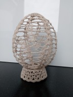 Jajko wielkanocne na szydełku