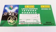 bilet LEGIA Warszawa - KSZO OSTROWIEC 03.06.1998