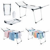 SUSZARKA NA PRANIE DOM BALKON ROZKŁADANA METALOWA MOCNA STOJĄCA 18m 25 kg