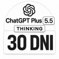 CHATGPT NAJNOWSZA WERSJA 5.5 PLAN PLUS - 30 DNI DOSTĘPU CHAT GPT O1 AI 24/7