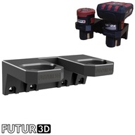 Uchwyt podwójny na akumulator baterię Parkside X12V Team bez blokady