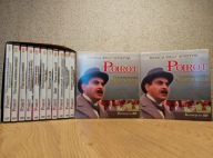 WIELKI zestaw POIROT komplet 45 odcinków LEKTOR PL na 32 DVD PL tekturki !