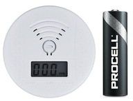 Czujnik czadu tlenku węgla CO gazu wykrywacz lcd