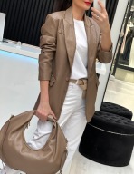 Torebka ,,Koło,, Skóra Naturalna