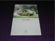 Mercedes Sprinter CDI gama silnikowa 2004 j.Polski prospekt folder katalog