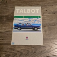 Talbot 1510 - 1980 prospekt folder katalog broszura.